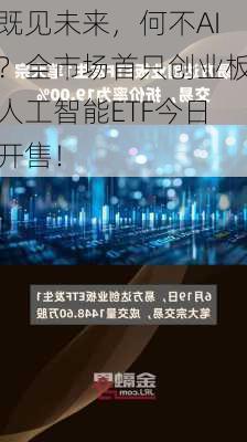 既见未来，何不AI？全市场首只创业板人工智能ETF今日开售！-第2张图片-